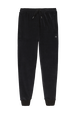 Jogging velours femme Noir vue de face