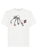 T-shirt porte-clés Rykiel Blanc vue de face