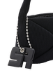 Sac caméra Demi-Pull medium en maille Noir vue de détail 1