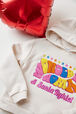 Wonder Woman Girl Hoodie  Ecru details view 1