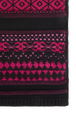 Echarpe longue Fuchsia vue de dos