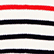 Pull SR marinière tricolore Blanc 