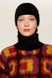 Women May 68 Jacquard Turtleneck Multico crea details view 3