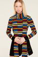 Pull iconique rayé multicolore femme Multico raye iconique vue de détail 2