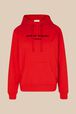 Sweat à capuche logo Sonia Rykiel femme Rouge vue de face
