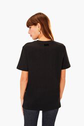 Rykiel T-Shirt Black back worn view