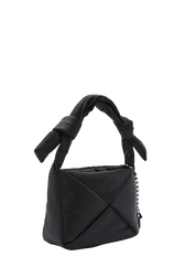 Sac caméra bag demi pull medium en nylon Noir vue de dos