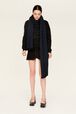 Women Plain Crewneck Sweater Black details view 3