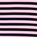 Striped short-sleeved crew-neck T-shirt Pink/black 