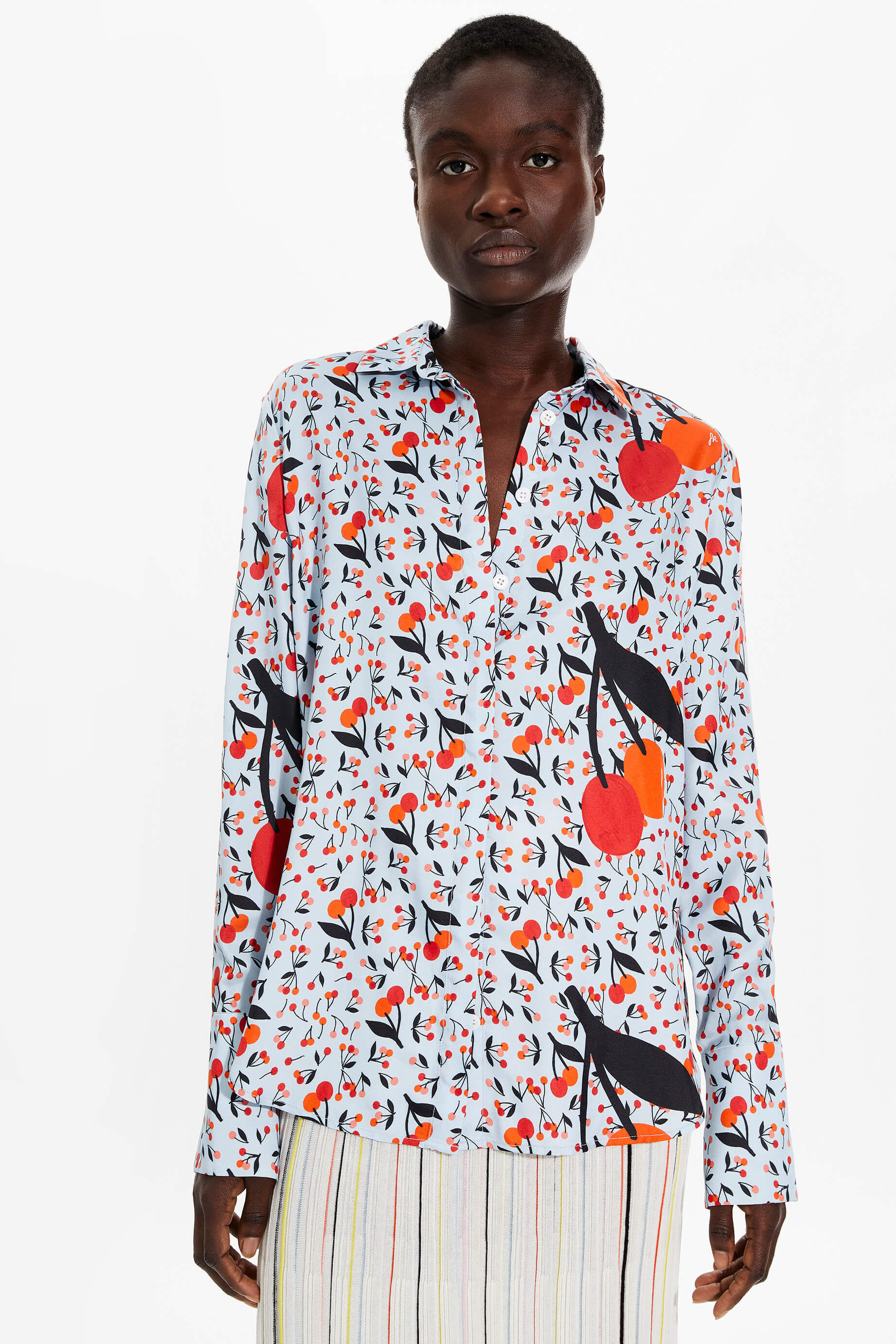 Designer Twill Shirt for Women | Sonia Rykiel