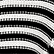 Women Big Poor Boy Striped Cardigan Black/white 