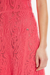 Robe en maille à col rond sans manches Lipstick vue de détail 1