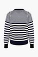 Pull marinière SR Navy vue de dos