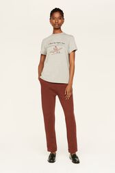 Women "La Beauté" Print T-Shirt Grey details view 1