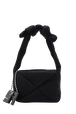 Sac caméra Demi-Pull medium en maille Noir vue de face