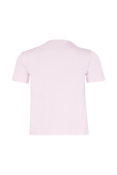 Top manches courtes en jersey Doll pink vue de dos