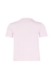 Top manches courtes en jersey Doll pink vue de dos