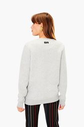 Sweatshirt rykiel paris Gris vue portée de dos