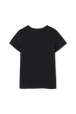 Rhinestone logo t-shirt White back view