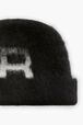 Baby Alpaca Beanie Grey back view