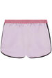 Short fille satin Lilas vue de dos