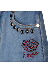 Short fille denim Brut vue de détail 2