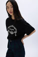 T-shirt hôtel Rykiel Noir vue de détail 2 T-shirt hôtel Rykiel Noir vue de détail 2