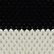 Vareuse ajourée résille bicolore femme Raye noir/ecru 
