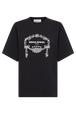 T-shirt hôtel Rykiel Noir vue de face T-shirt hôtel Rykiel Noir vue de face