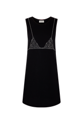 Trompe l'oeil sleeveless dress| Sonia Rykiel Trompe l'oeil sleeveless dress| Sonia Rykiel