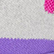 Cardigan ceinturé rayé multicolore pastel femme Lilas 