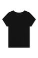 T-shirt illustration en strass Noir vue de dos