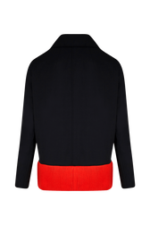 Veste gabardine femme Noir vue de dos