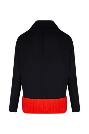 Veste gabardine femme Noir vue de dos