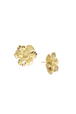 Boucles d'oreilles Poetic Garden Striped Clover Gold vue de dos