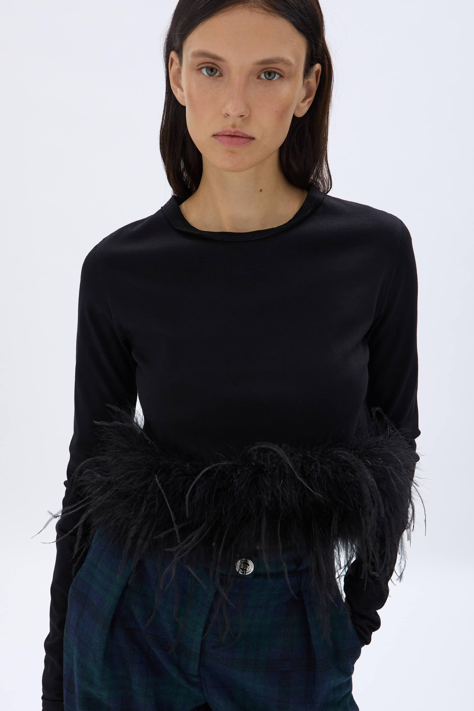 Long-sleeved jersey top| Sonia Rykiel