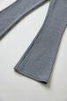 Houndstooth Girl Flare Pants Black details view 2