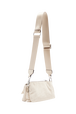 Sac à bandoulière mini Le Copain en gabardine monogramme Latté vue de dos