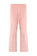 Pantalon flare velours rykiel Rose vue de face