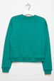 Printed Girl Oversize Cropped Sweater - Bonton x Sonia Rykiel Green details view 5