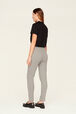 Women Signature Multicolor Jogging Grey back worn view