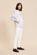 Women Sonia Rykiel logo Hoodie Baby blue details view 1