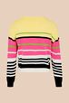 Pull logo Sonia Rykiel colorblock femme Multico vue de dos