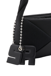 Sac caméra bag demi pull medium en nylon Noir vue de détail 1