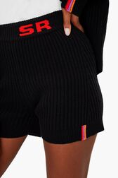 Short en laine SR Noir vue de détail 3