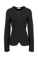 Veste maille milano femme Noir vue de face