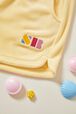Velvet Girl Shorts Light yellow details view 2