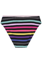 Striped Girl Two Pieces Swimsuit Multico details view 4