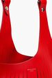 Sac Le Baltard hobo Rouge vue de détail 1