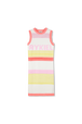 Robe en maille multicolore Multico vue de face